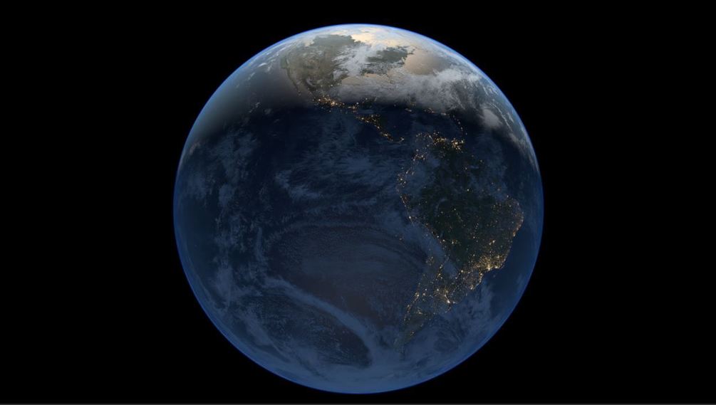 earth for cinema 4d and redshift 8k超清c4d地球工程文件下载