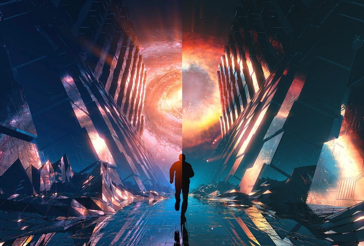 在Cinema 4D和After Effects中创建一个科幻空间循环