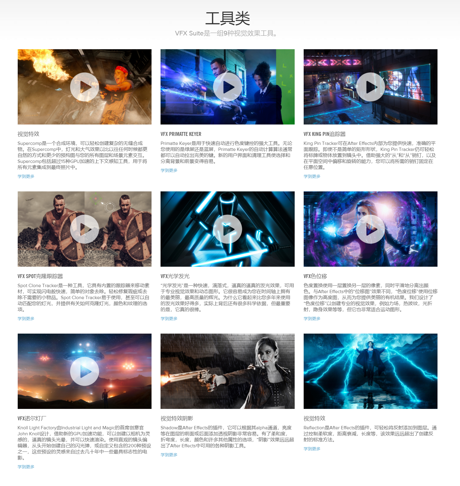 红巨人 AE视频特效合成插件Red Giant VFX Suite 1.0.6 x64 – Mac / Windows