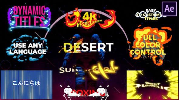 创意标题| AE模版 Videohive 25870462