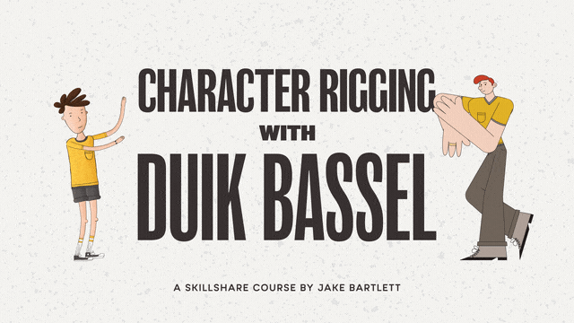 使用Diuk 插件对角色绑定-skillshare Character Rigging With Duik Bassel