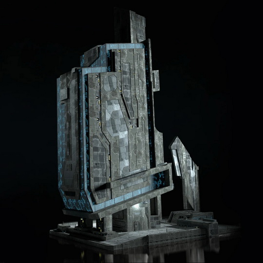 kitbash3d Sci-Fi Industrial  科幻工业建筑模型下载