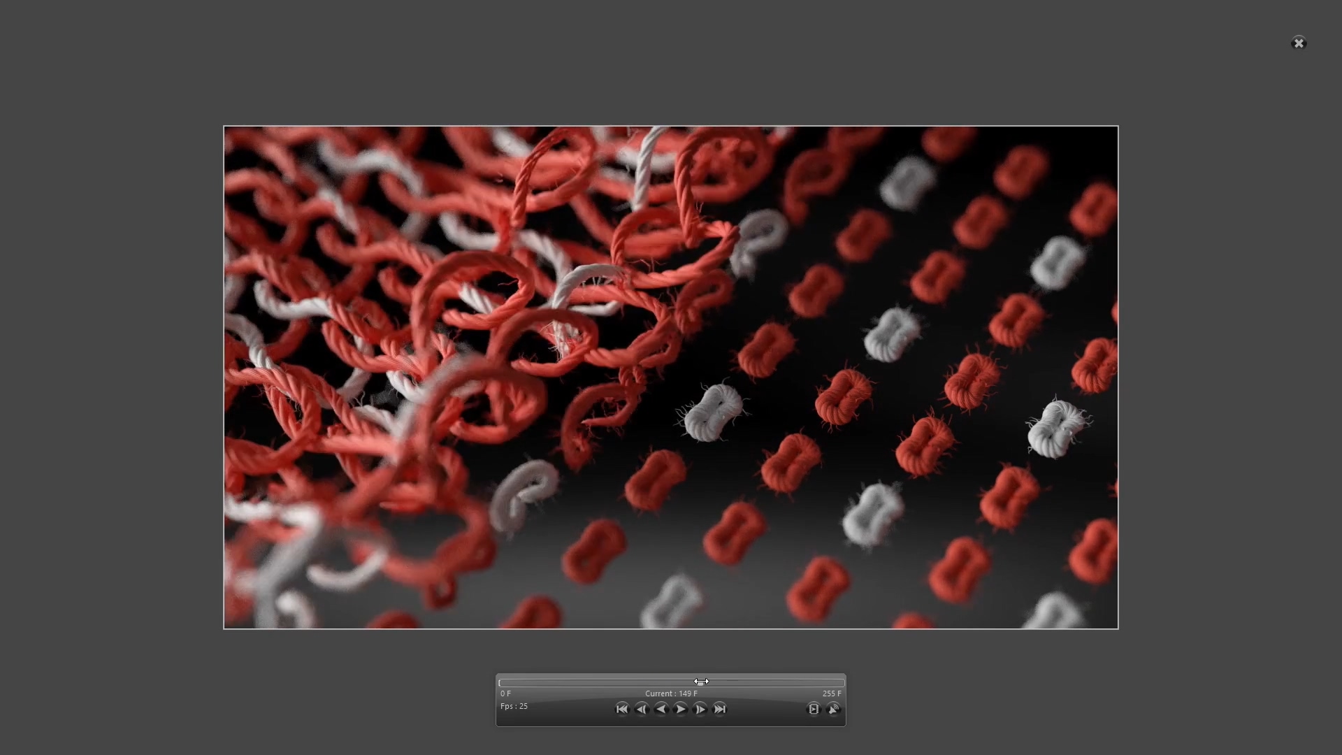 c4d制作编织动画教程