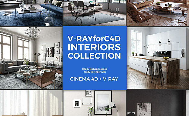 价值100欧元Gumroad Shaders Collection for V-ray for Cinema4D – Complete Bundle C4d-vray材质库合集