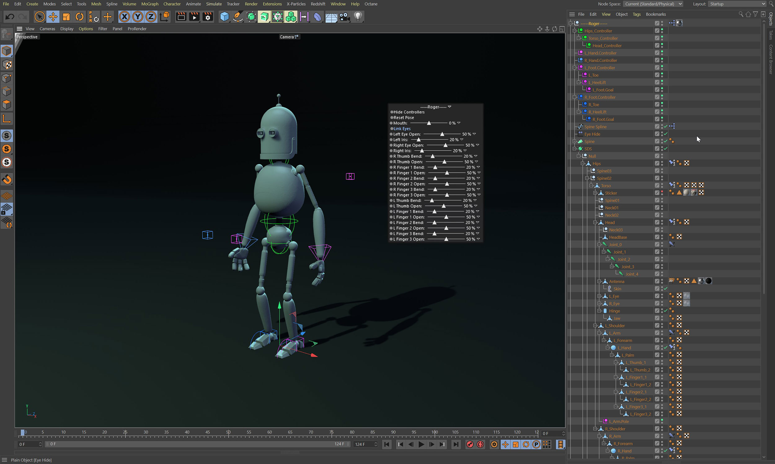 c4d角色绑定教程learn. Intro to Character Rigging in C4D