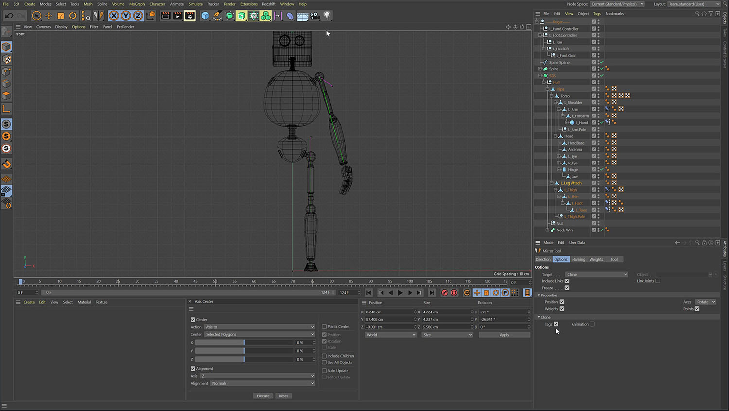 c4d角色绑定教程learn. Intro to Character Rigging in C4D