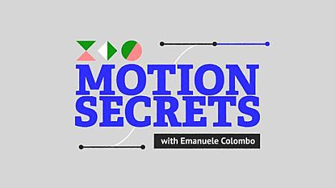 Motion Secrets with Emanuele Colombo 运动图形的秘密中文字幕完整版
