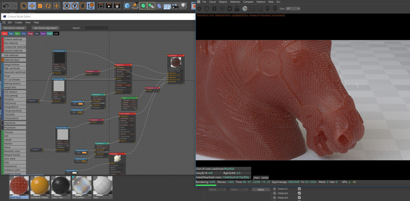 Octane Texture Pack 4: Contemporary Design