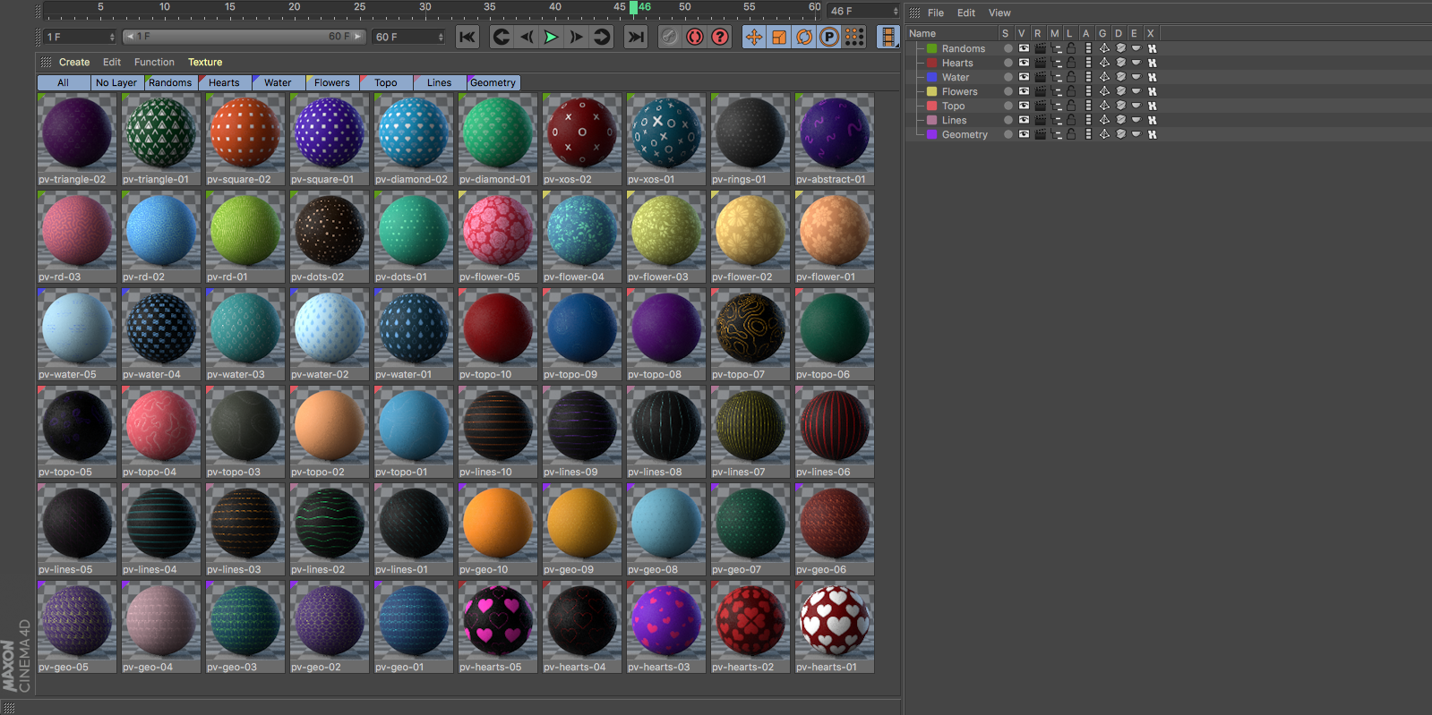 4K Pattern Variety Vol 1 - Material Pack