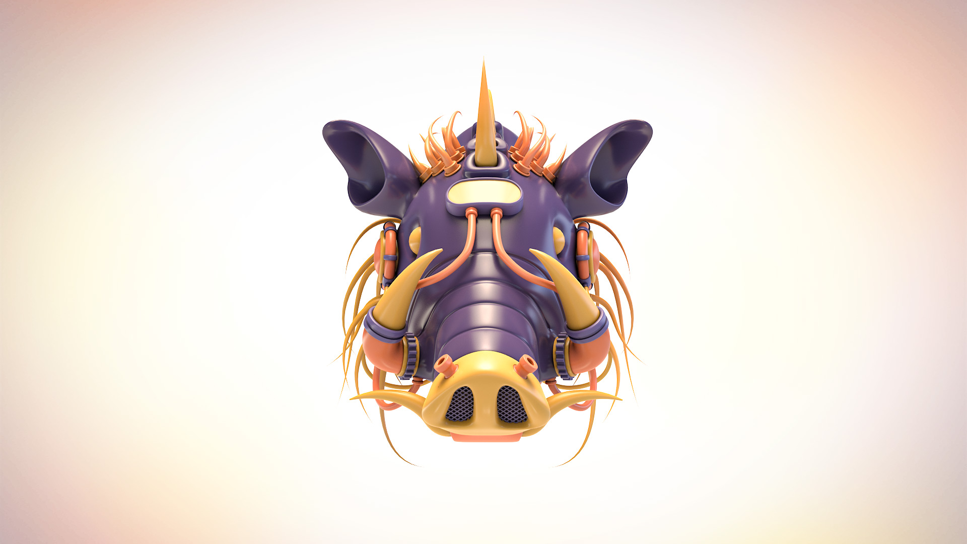 Color Palettes Vol 1 - C4D Procedural Materials 20 个调色板