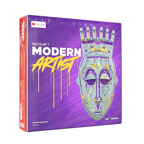 RS Material Pack – Modern Artist REDSHIFT 现代艺术家