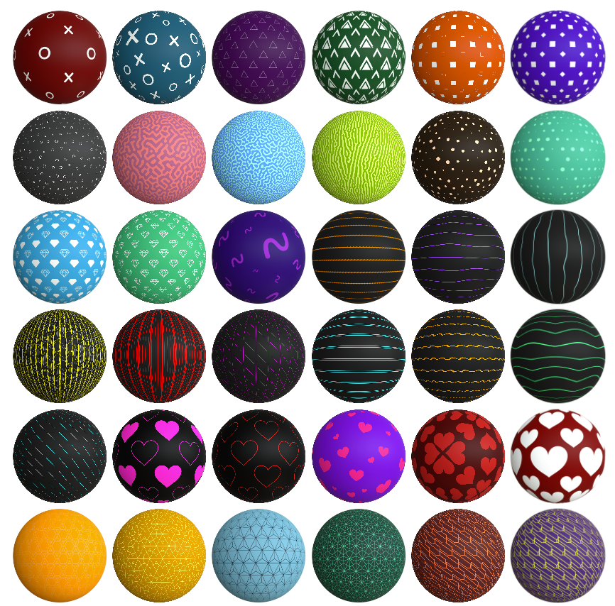 4K Pattern Variety Vol 1 - Material Pack