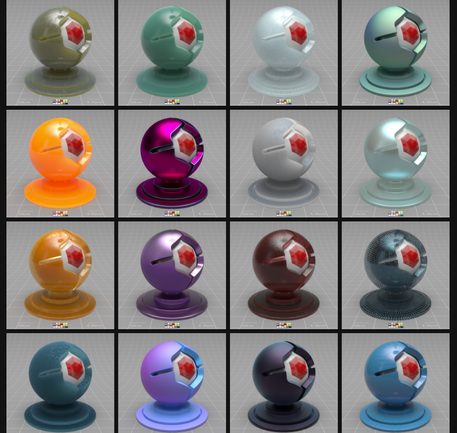 Redshift Style - Procedural Materials