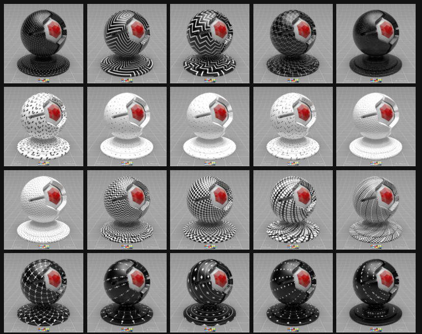 RS Material Pack - Modern Artist REDSHIFT 现代艺术家