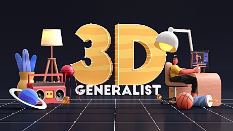 motiondesign.school 3D Generalist 3D角色动画全流程教程中文字幕教程