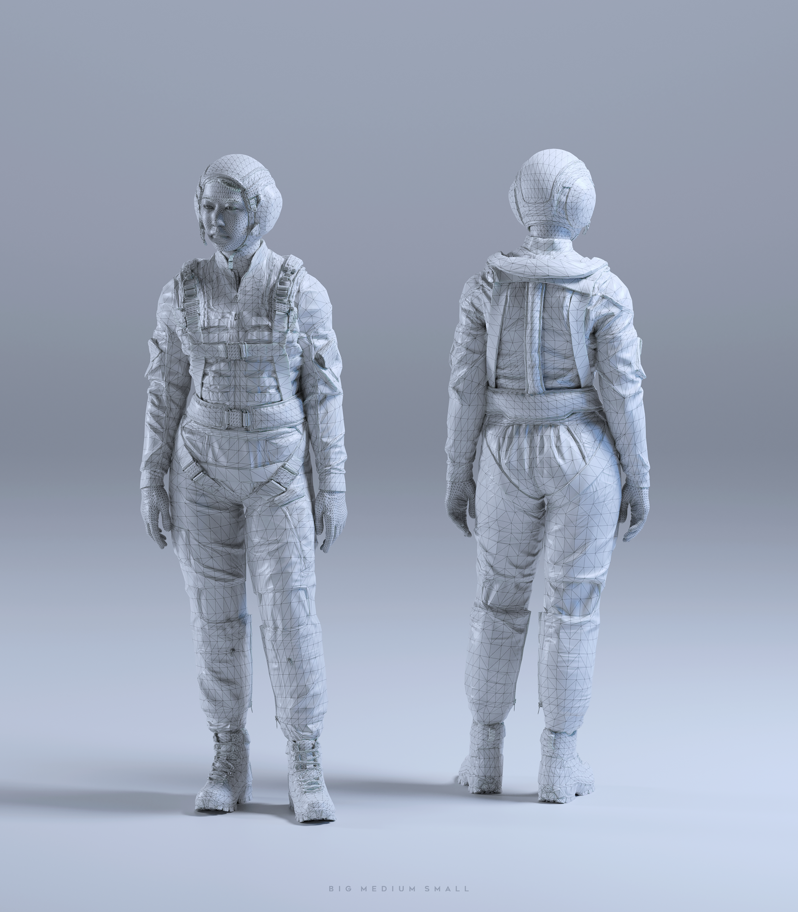 Mech Squad Collection科幻机甲模型合集