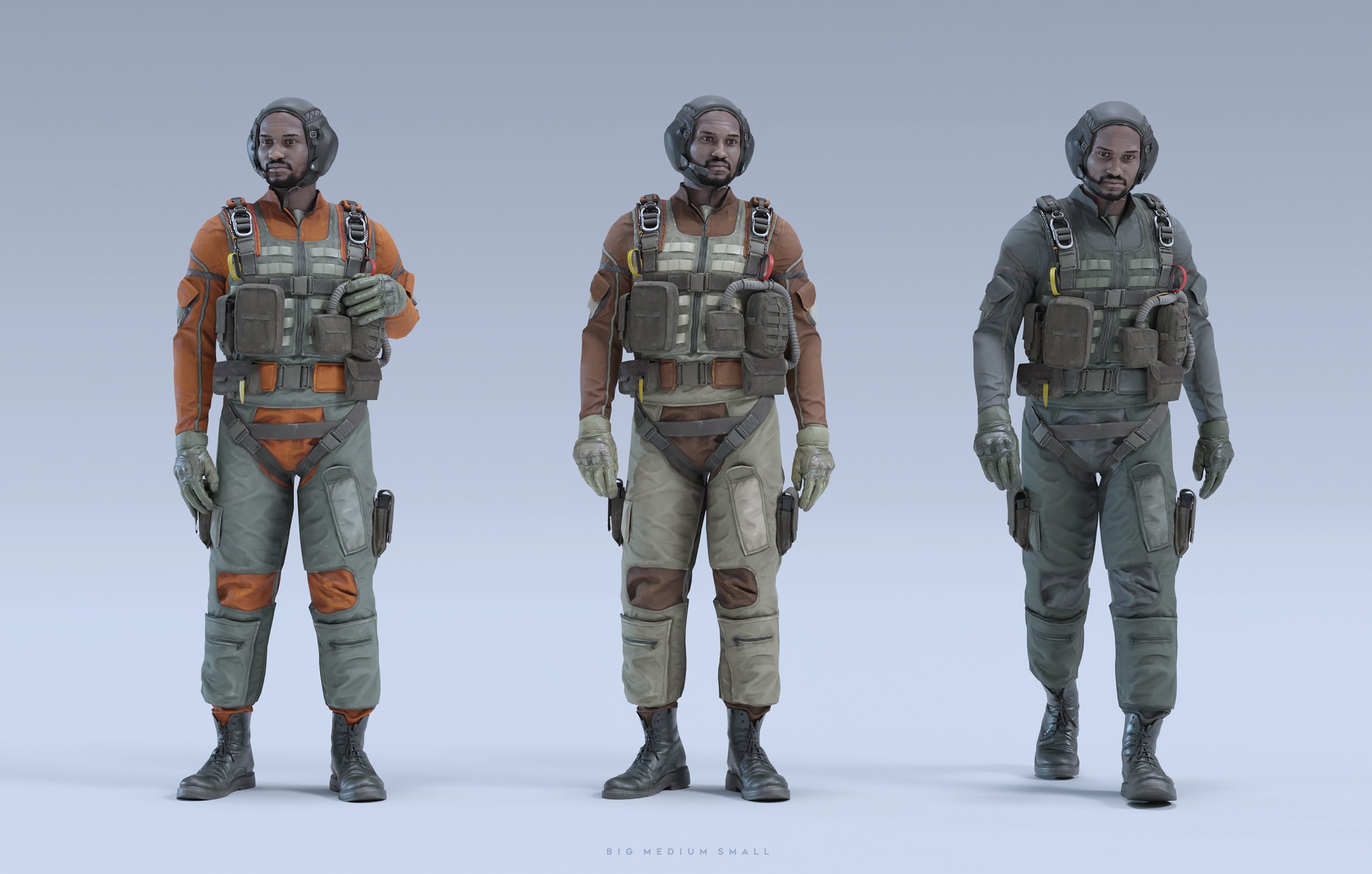 Mech Squad Collection科幻机甲模型合集