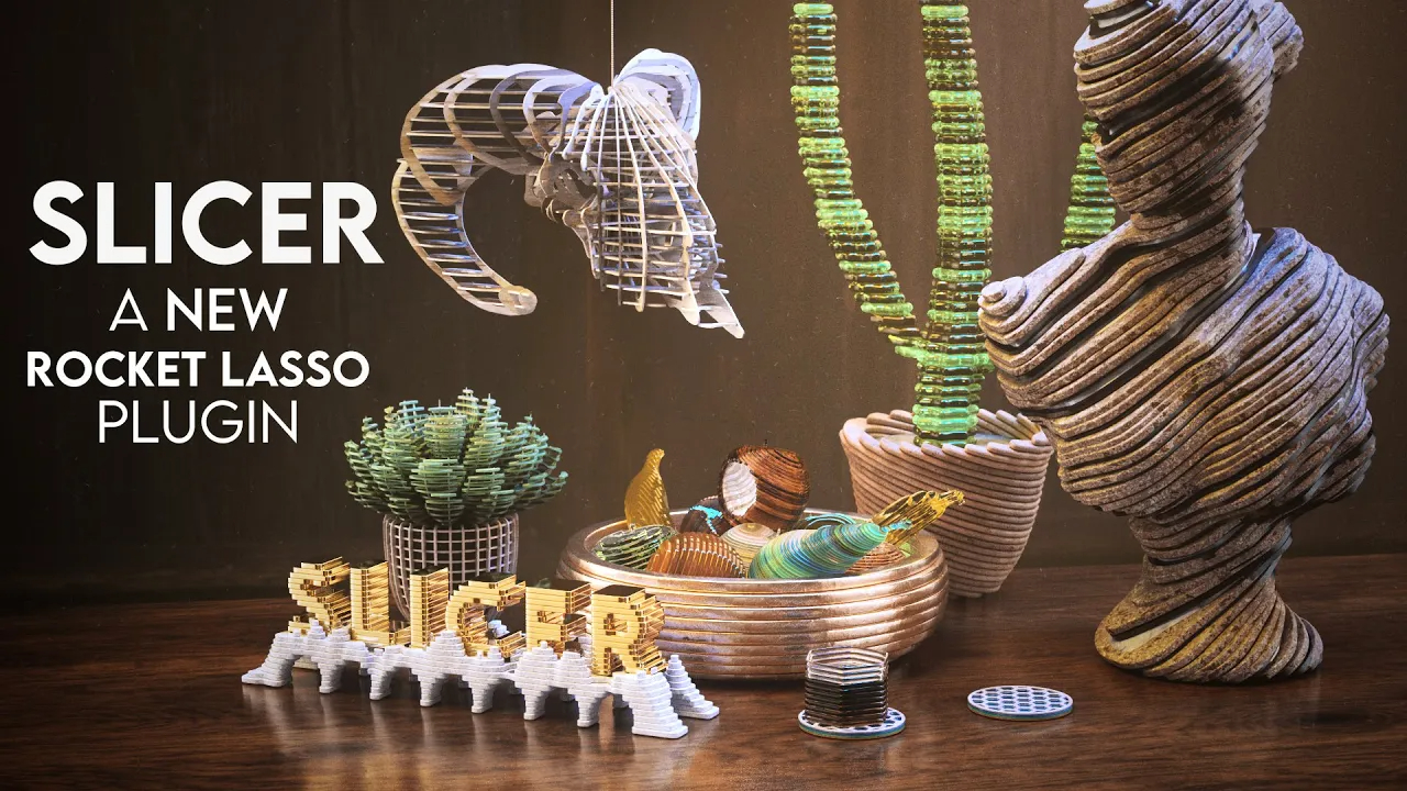 Slicer for Cinema 4D c4d终极切片插件