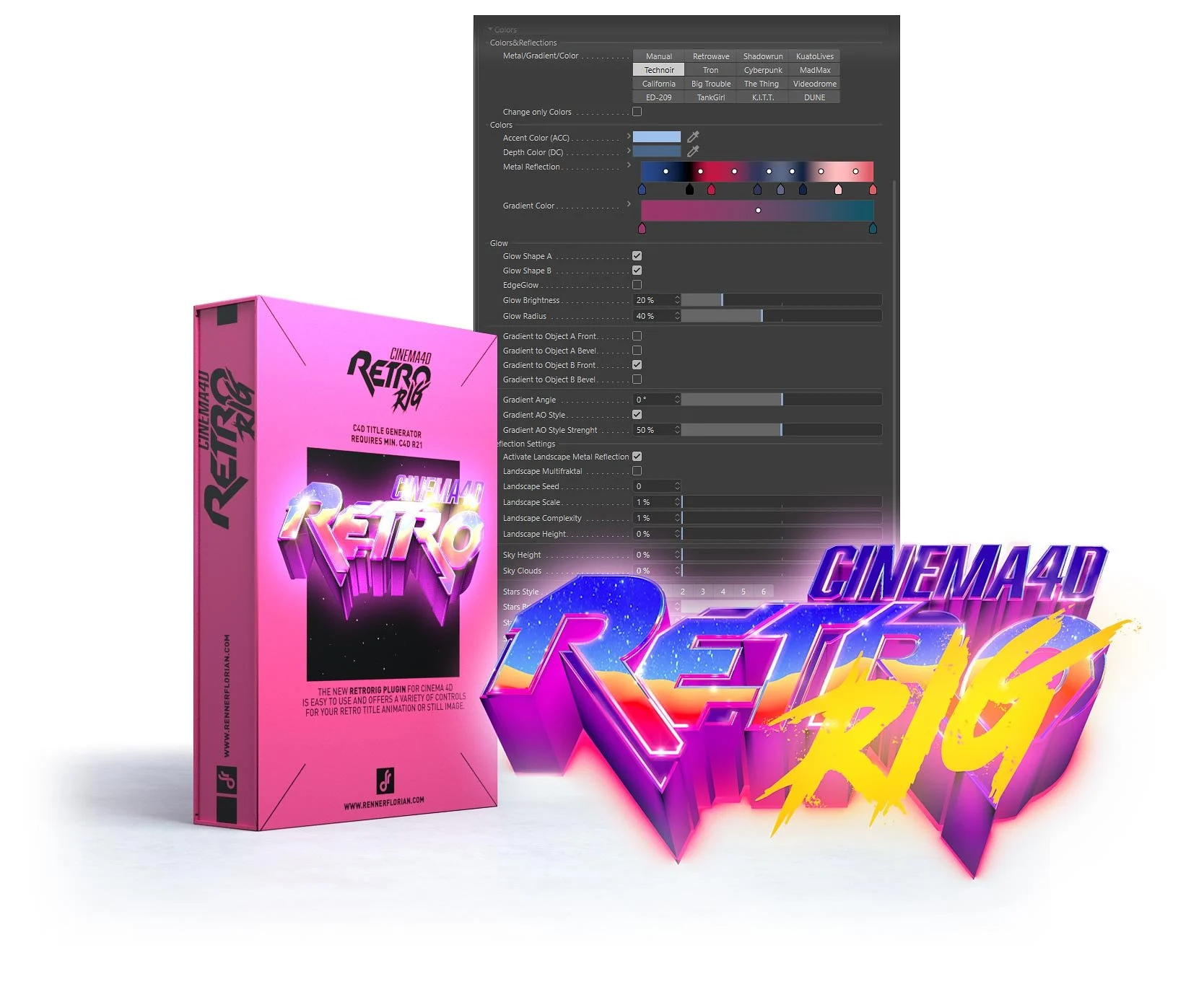 Cinema 4D RetroRIG 1.0