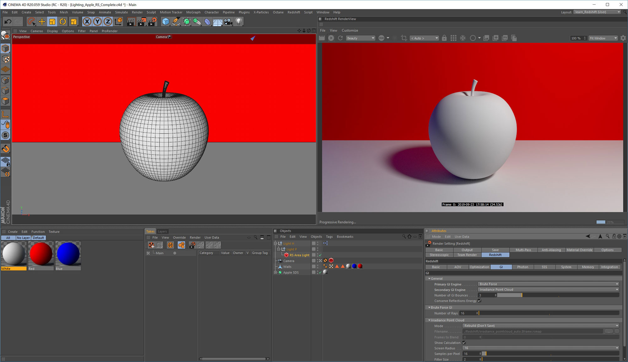 learn. Pro Lighting with Cinema 4D and Redshift Cinema 4D 和 Redshift 进行专业照明