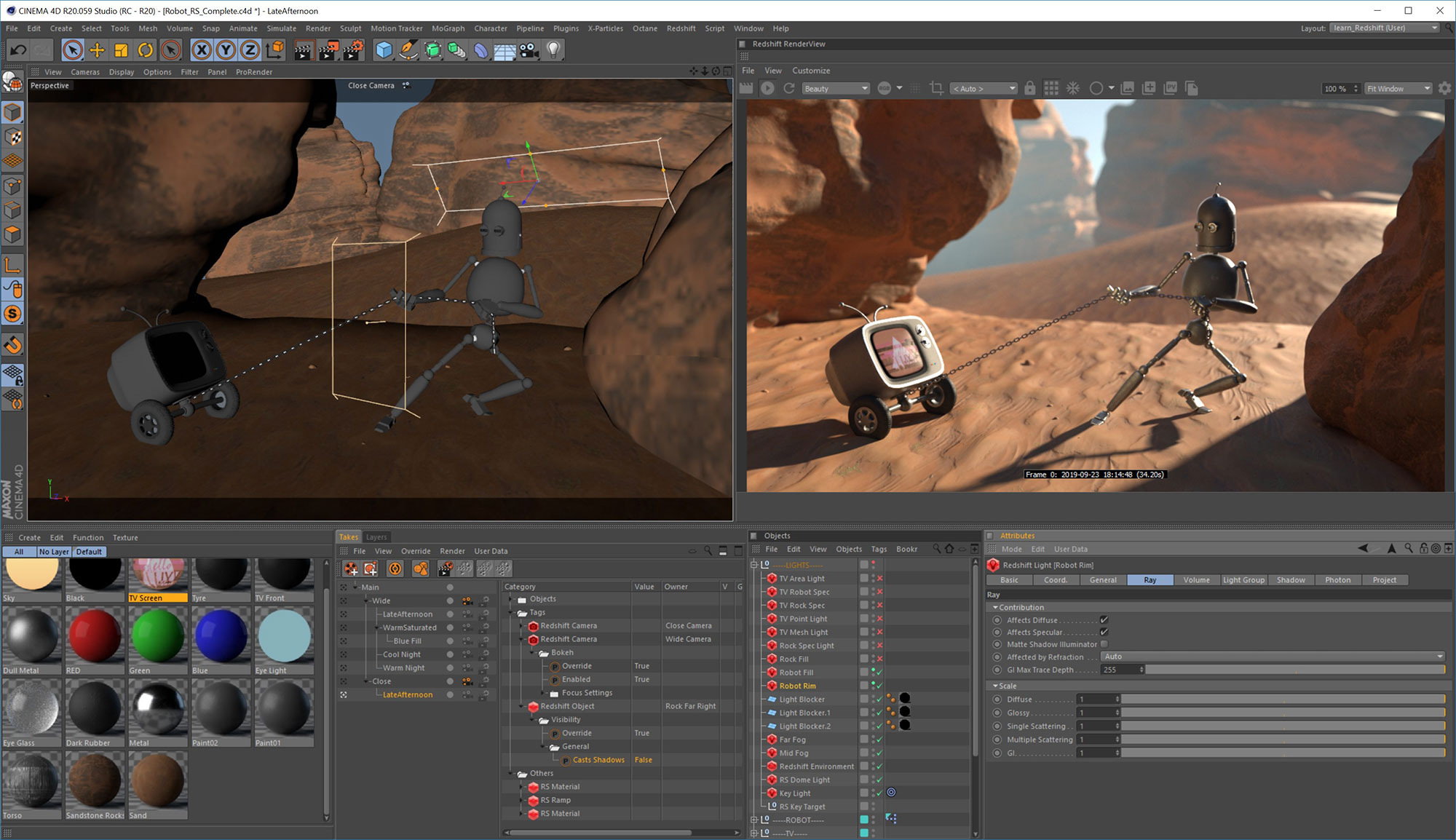 learn. Pro Lighting with Cinema 4D and Redshift Cinema 4D 和 Redshift 进行专业照明