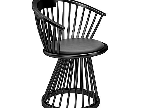 Fan Dining Chair by Tom Dixon扇形餐椅