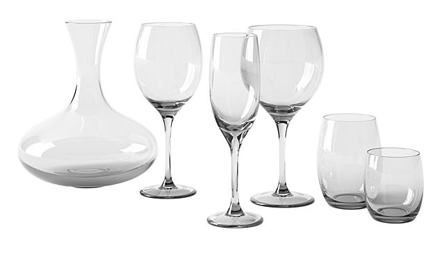Glasses Mami XL by Alessi 水晶玻璃杯