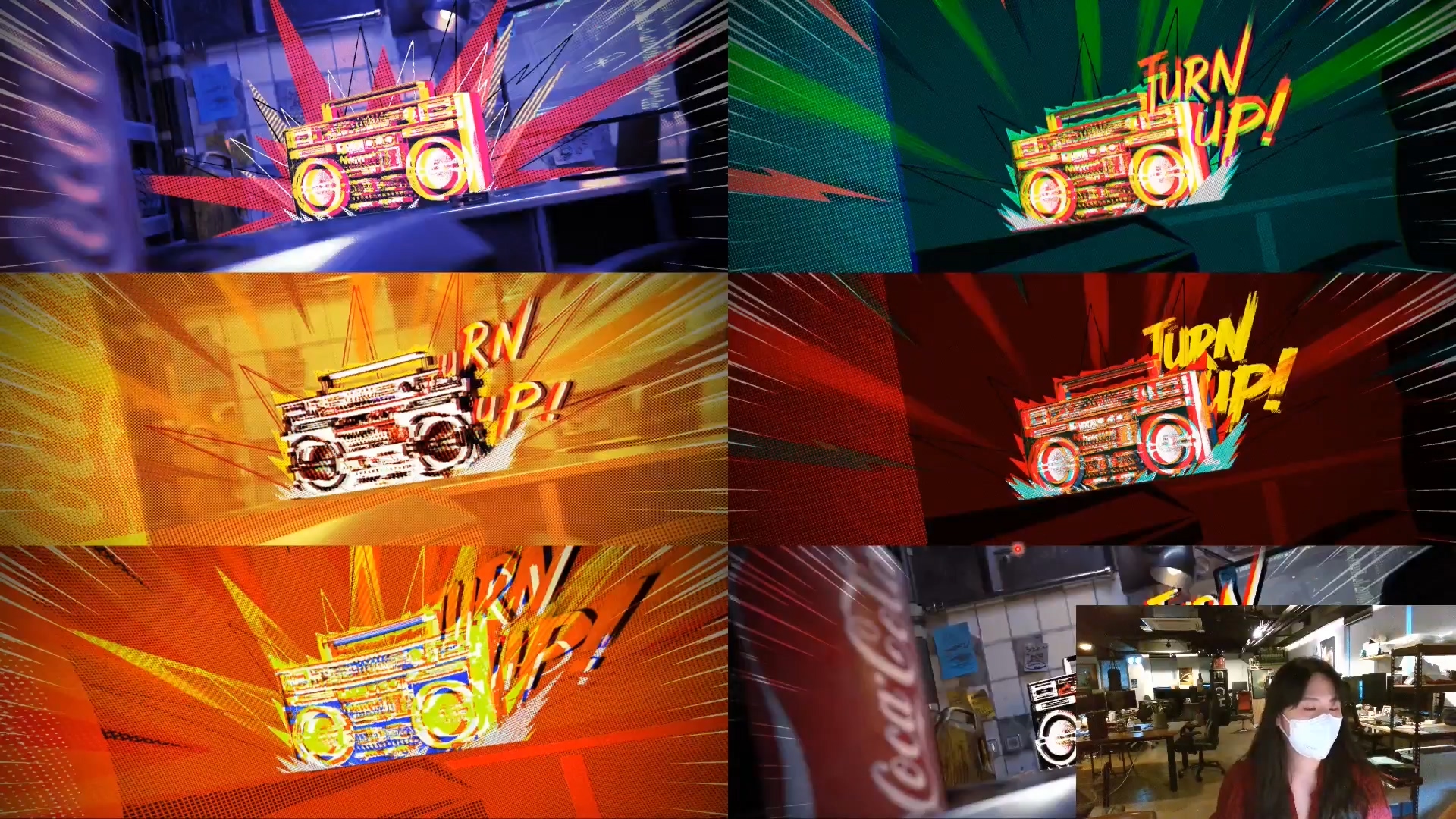 韩国c4d研讨会c4d动态设计师南昌勋和2D动态动画师尹贤智 视频+PPT