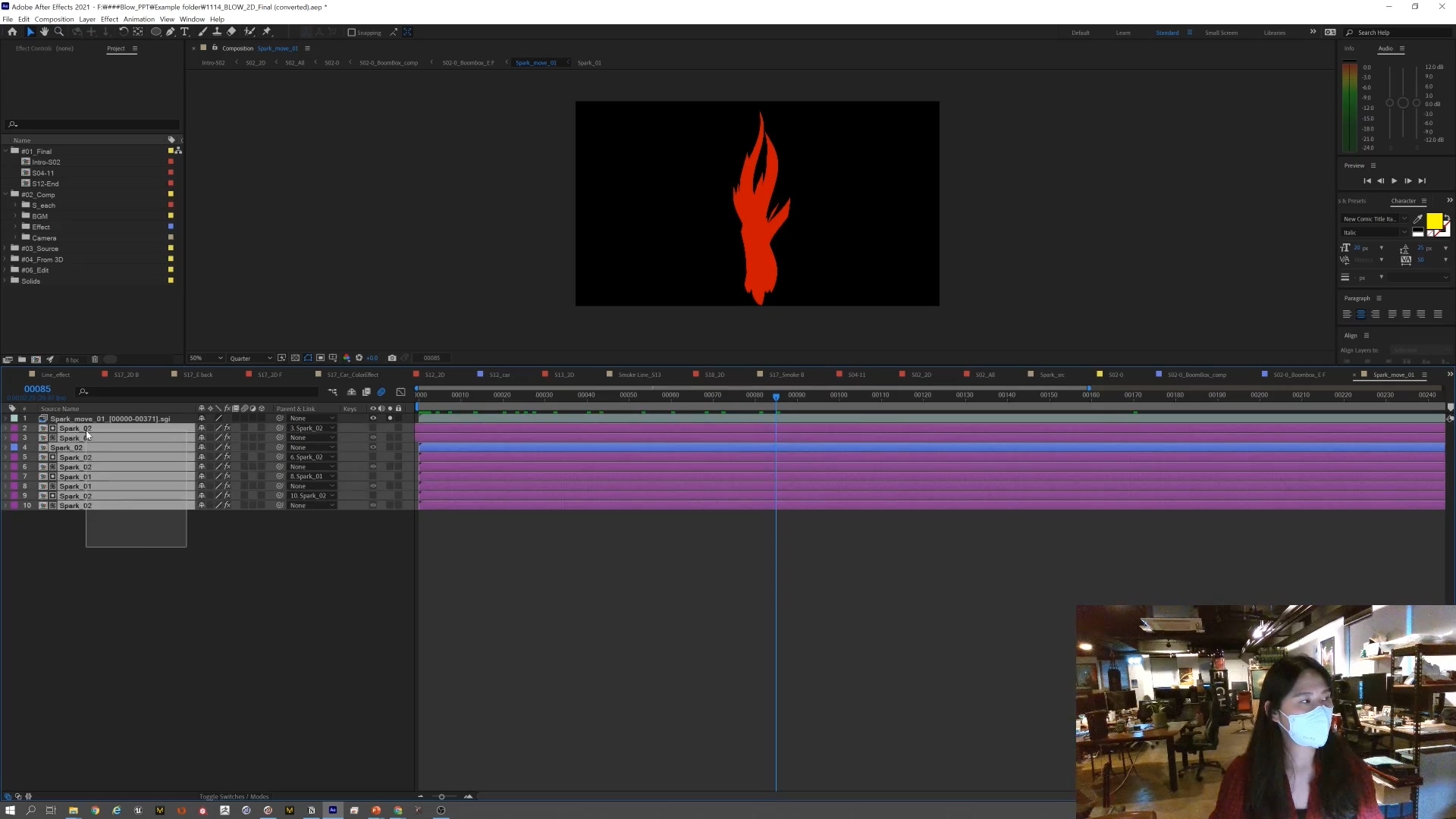 韩国c4d研讨会c4d动态设计师南昌勋和2D动态动画师尹贤智 视频+PPT