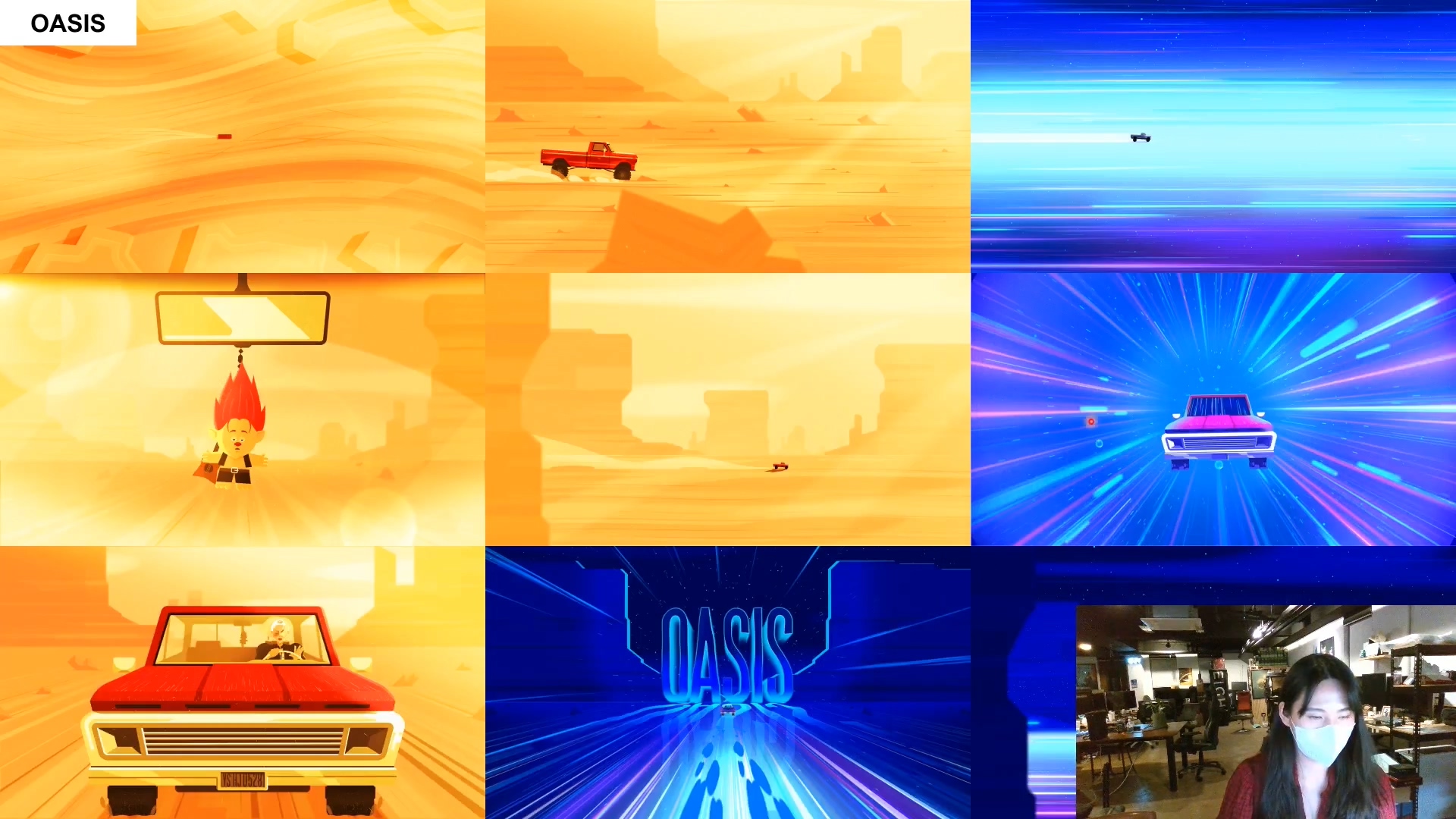 韩国c4d研讨会c4d动态设计师南昌勋和2D动态动画师尹贤智 视频+PPT