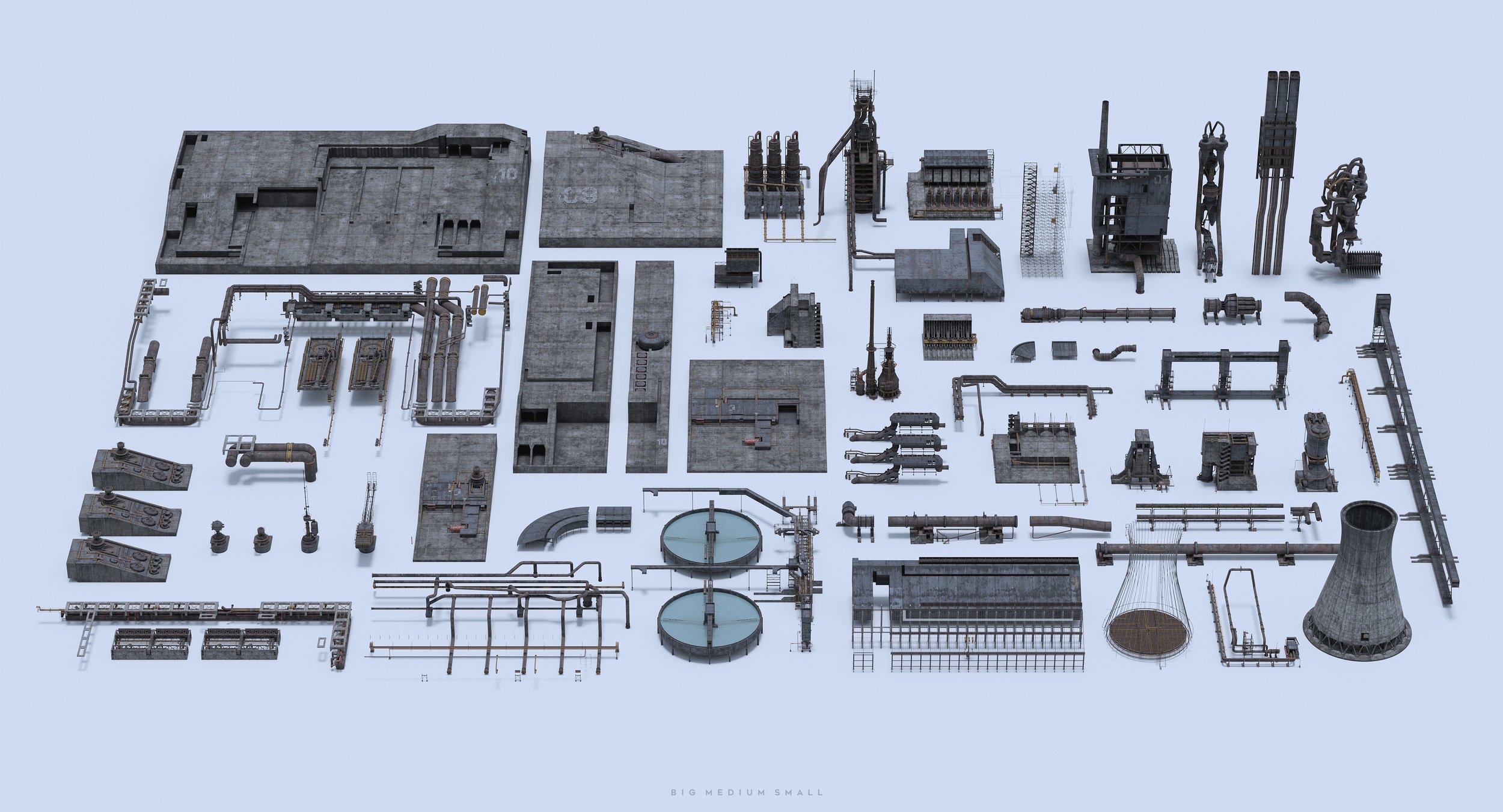 工业区资源库Industrial Zone Collection