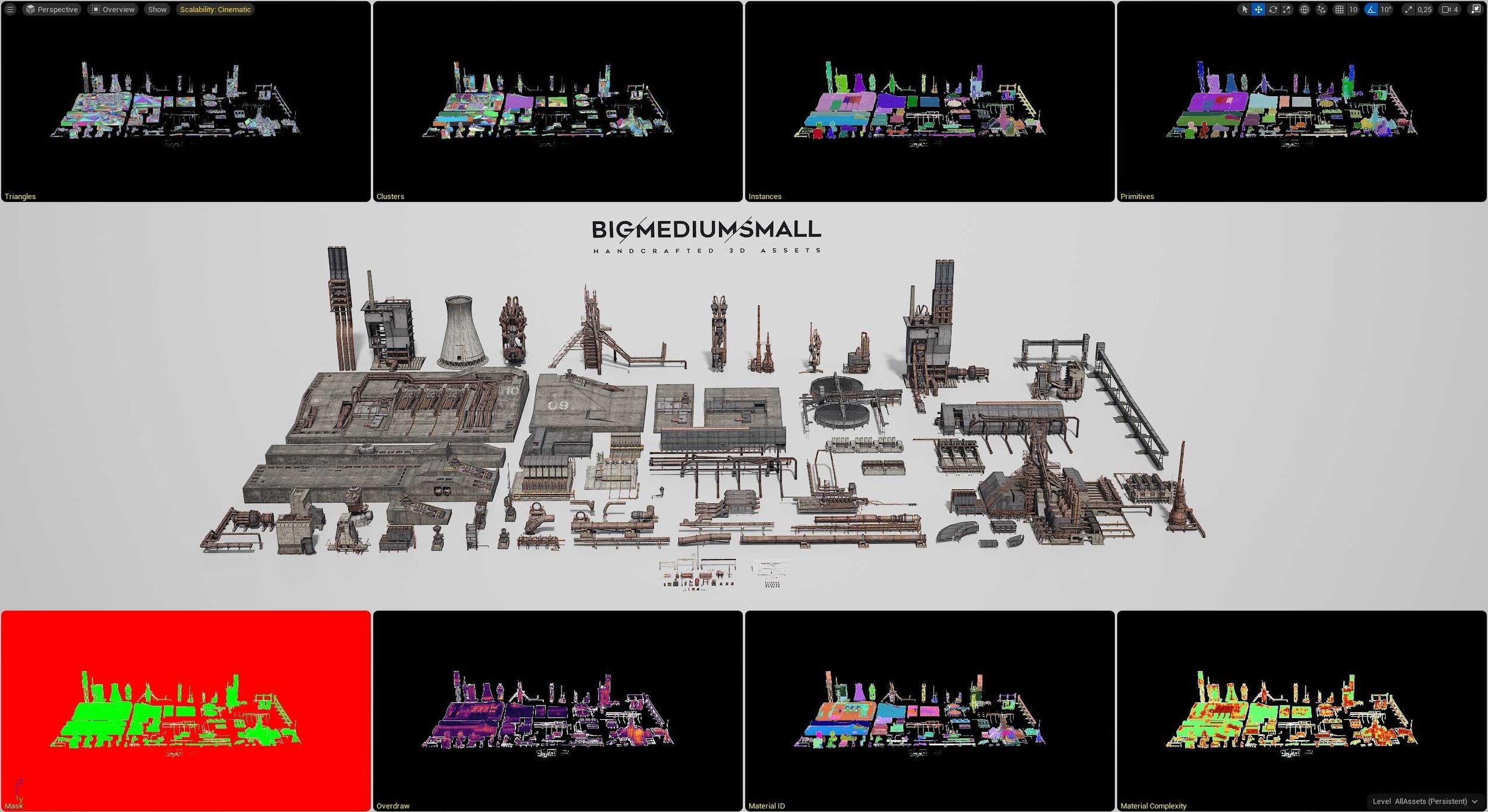 工业区资源库Industrial Zone Collection