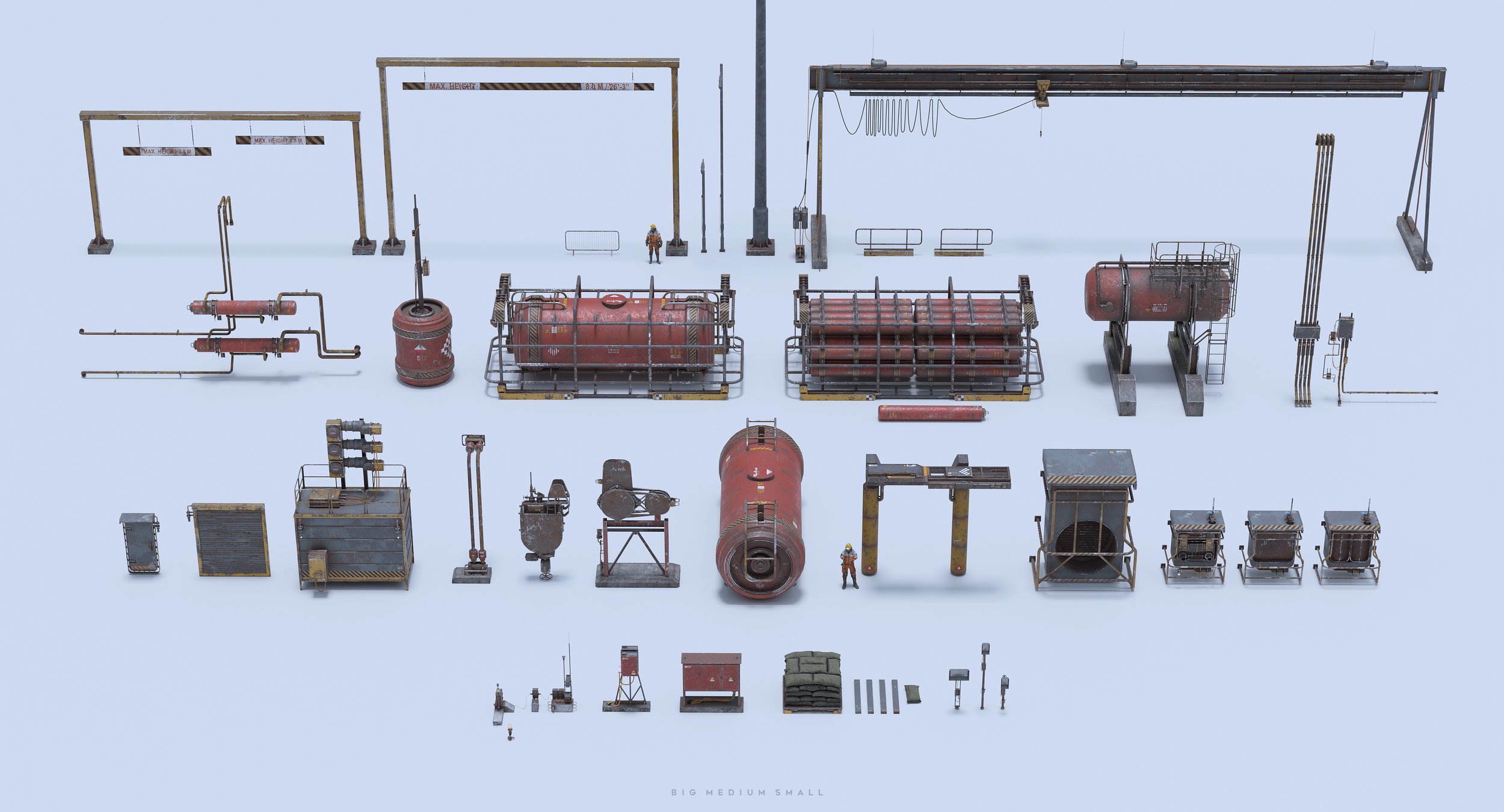 工业区资源库Industrial Zone Collection